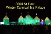 2004 St Paul Winter Carnival Ice Palace